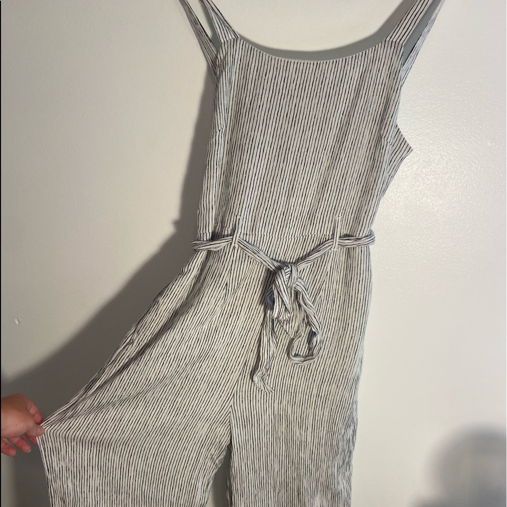 Striped Jumpsuit